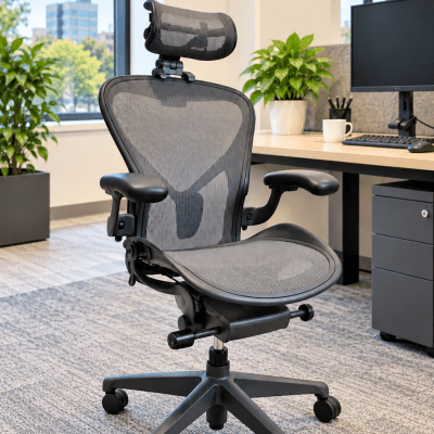 Herman Miller Aeron Remastered Posturefit Ireland